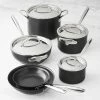 Williams Sonoma Thermo-Clad™ Induction Non-Stick 10-Piece Cookware Set -HOMEKEEPING Shop williams sonoma thermo clad nonstick 10 piece cookware set 202232 0002 williams sonoma thermo clad induction nonstick 10 piece co z