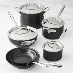 Williams Sonoma Thermo-Cladâ„¢ Induction Non-Stick 10-Piece Cookware Set