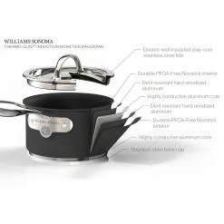 Williams Sonoma Thermo-Clad™ Induction Non-Stick 3-Piece Fry Set -HOMEKEEPING Shop williams sonoma thermo clad nonstick 3 piece fry set 202228 0009 williams sonoma thermo clad induction nonstick 3 piece fry 1 z