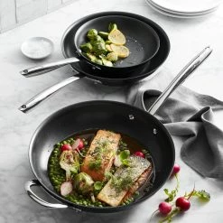 Williams Sonoma Thermo-Clad™ Induction Non-Stick 3-Piece Fry Set -HOMEKEEPING Shop williams sonoma thermo clad nonstick 3 piece fry set 202228 0009 williams sonoma thermo clad induction nonstick 3 piece fry z