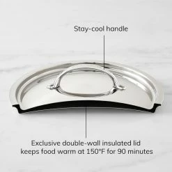 Williams Sonoma Thermo-Clad™ Induction Non-Stick Covered Saucepan -HOMEKEEPING Shop williams sonoma thermo clad nonstick covered saucepan 2 qt 202218 0030 williams sonoma thermo clad induction nonstick 10 piece co z