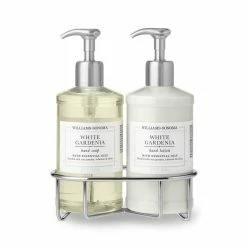 Williams Sonoma White Gardenia Hand Soap & Lotion, 3-Piece Set