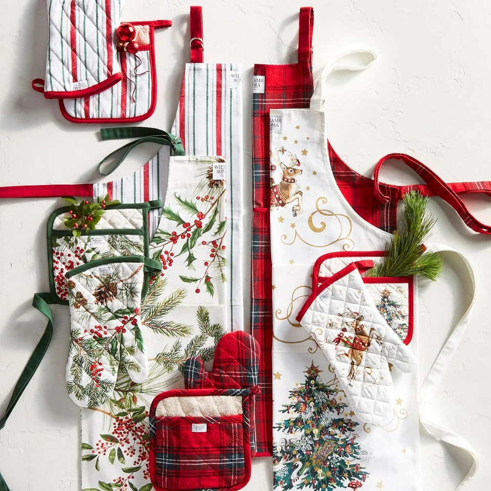 Woodland Berry Oven Mitt & Potholder Set 4 Woodland Berry Oven Mitt & Potholder Set - Image 2