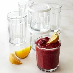 Working Glass with Lid -HOMEKEEPING Shop working glasses with lids 202240 0030 working glasses with lids set of 4 21 oz z