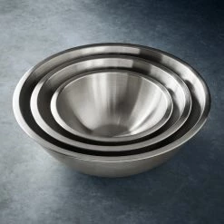 Williams Sonoma Open Kitchen Stainless Steel Mixing Bowls, Set of 3 -HOMEKEEPING Shop ws open kitchen stainless steel mixing bowls set of 3 202233 0021 williams sonoma open kitchen stainless steel mixing bowls z
