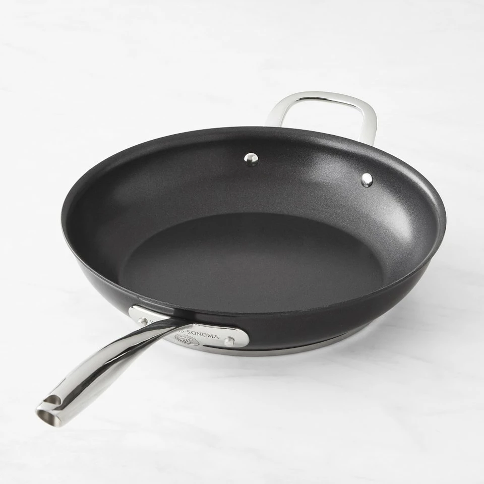 Williams Sonoma Thermo-Clad™ Induction Non-Stick Open Fry Pan 2 Williams Sonoma Thermo-Clad™ Induction Non-Stick Open Fry Pan