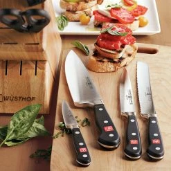 Wüsthof Classic 7-Piece Knife Block Set 21 Wüsthof Classic 7-Piece Knife Block Set -HOMEKEEPING Shop wusthof classic 7 piece knife block set 202240 0094 wusthof classic 7 piece knife block set z