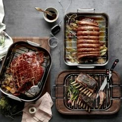 Wüsthof Classic Carving Set 23 Wüsthof Classic Carving Set -HOMEKEEPING Shop wusthof classic carving set 202240 0088 all clad stainless steel flared roasting pans z