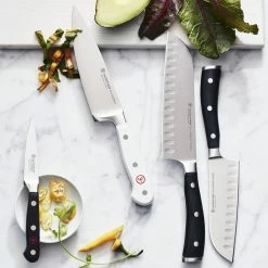 Wüsthof Classic Chef's Knife, White -HOMEKEEPING Shop wusthof classic chefs knife white 202220 0013 wusthof classic ikon 2 piece santoku knife set z