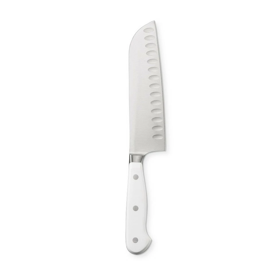Wüsthof Classic 18 cm Santoku Knife, White 3 Wüsthof Classic 18 cm Santoku Knife, White