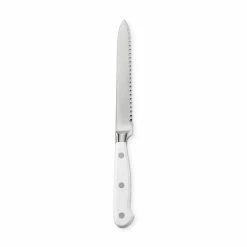 Wüsthof Classic 13 cm Serrated Utility Knife, White 7 Wüsthof Classic 13 cm Serrated Utility Knife, White -HOMEKEEPING Shop wusthof classic serrated utility knife white 202240 0033 wusthof classic 5 serrated utility knife white z