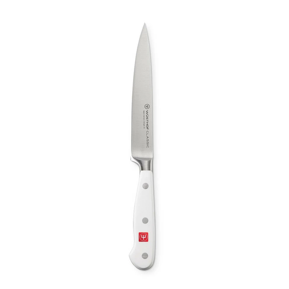 Wüsthof Classic 15 cm Utility Knife, White 4 Wüsthof Classic 15 cm Utility Knife, White - Image 2