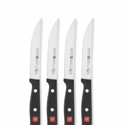 Wüsthof Gourmet Steak Knives 9 Wüsthof Gourmet Steak Knives -HOMEKEEPING Shop wusthof gourmet 4 piece steak knife set 202240 0073 wusthof gourmet 4 piece steak knife set z